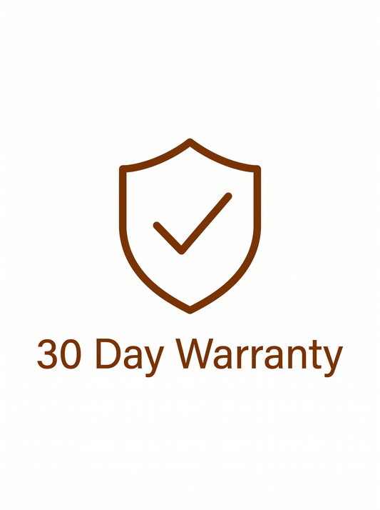30 Day Warranty